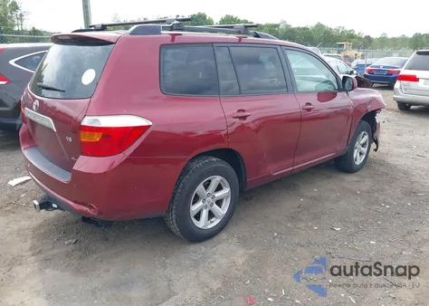 2008 Toyota Highlander z USA, uszkodzony, nr VIN JTEES41A182018596